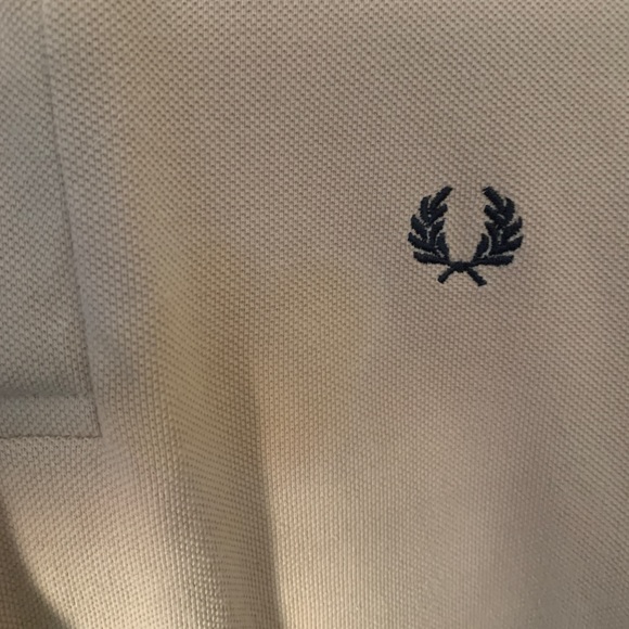 Fred Perry Polo Shirt Beige Tan 36" man - Picture 6 of 14